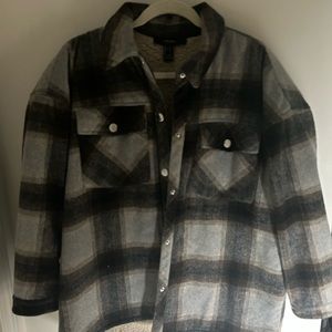 Oversize Flannel Jacket